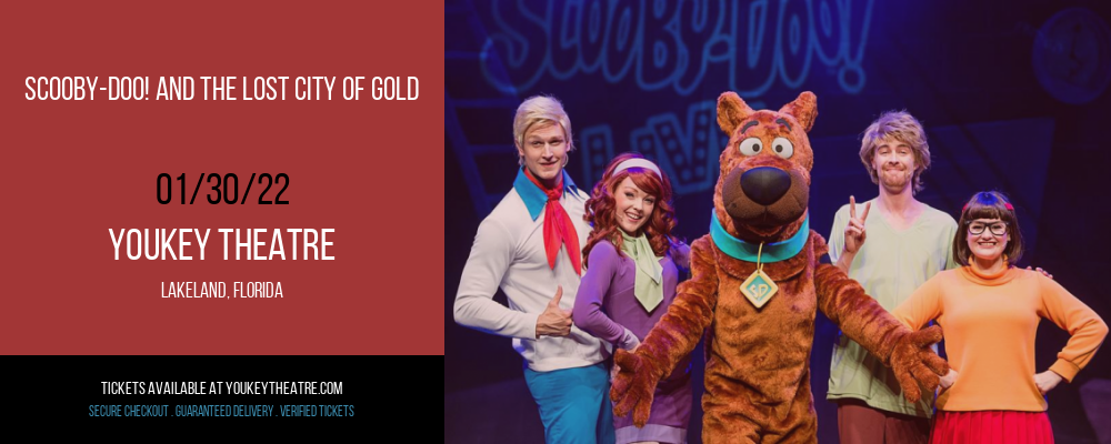 Scooby-Doo! and The Lost City of Gold at Youkey Theatre tickets Scooby-Doo! and The Lost City of Gold at Youkey Theatre