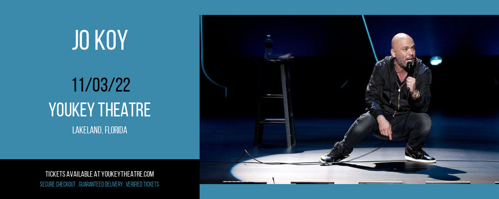 Jo Koy at Youkey Theatre tickets Jo Koy at Youkey Theatre