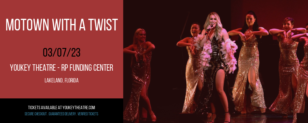 Motown With A Twist at Youkey Theatre tickets Motown With A Twist at Youkey Theatre