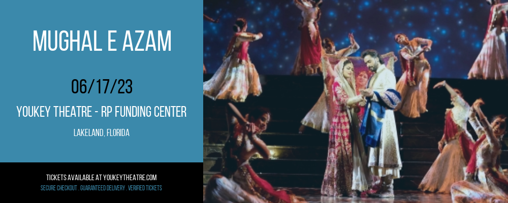 Mughal E Azam at Youkey Theatre tickets Mughal E Azam at Youkey Theatre