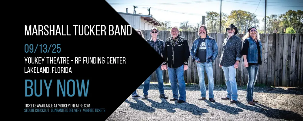 Marshall Tucker Band at Youkey Theatre - RP Funding Center